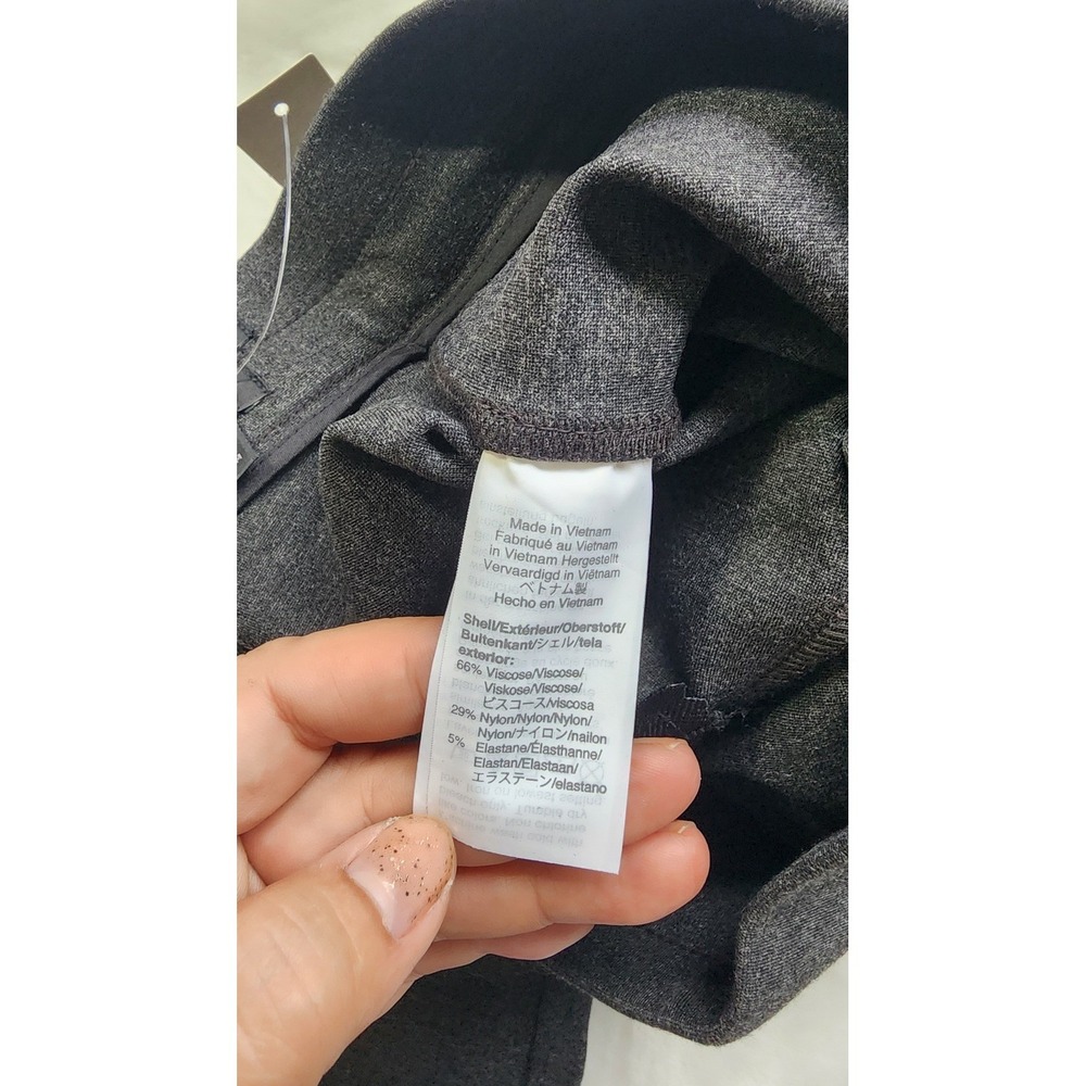NWT J.Crew Any Day Petite Small Gray Slim Career Pants‎ Office Work Trousers PS - Picture 8 of 12